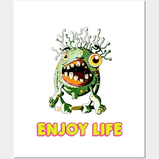 ENJOY LIFE Posters and Art